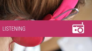 81
LISTENING
 