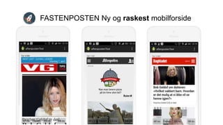 FASTENPOSTEN Ny og raskest mobilforside
 