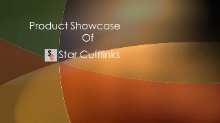 Star Cufflinks Product Showcase