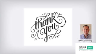 A unique
architecture
@Amir_Rozenberg
 