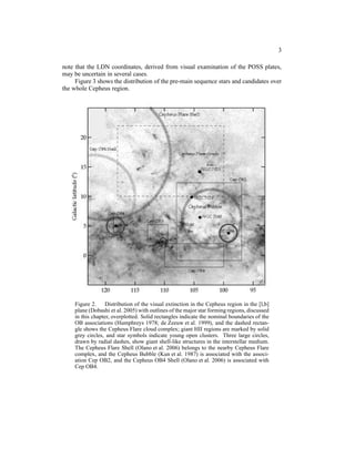 3

note that the LDN coordinates, derived from visual examination of the POSS plates,
may be uncertain in several cases.
 ...