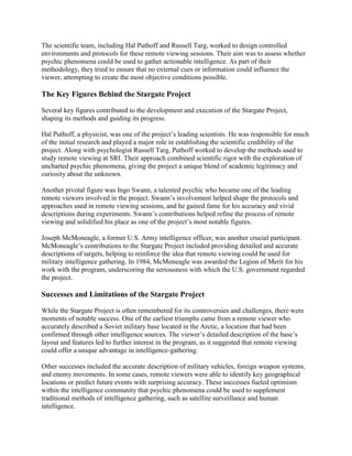 Stargate Project.pdf Stargate Project: Unraveling the Mystery of Psychic Espionage | PDF