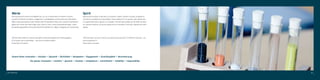 Werte                                                                                                   Spirit
      Genau genommen reichen acht Begriffe aus, um uns zu beschreiben: Innovation, Intuition,                 Eight words are suffice to describe us: innovation, intuition, dynamic, honesty, competence,
      Dynamik, Ehrlichkeit, Kompetenz, Engagement, Zuverlässigkeit und Verantwortung. Diese Werte             commitment, reliability and responsibility. These qualities form our genetic code. Behind this
      bilden unseren genetischen Code. Dahinter steht ein besonderer Geist, der in unserem Unternehmen        is a special spirit that is valued in our company. This Star Spirit shapes our life within the team,
      gelebt wird. Dieser Star Spirit prägt unser Leben im Team, unsere Kundenbeziehungen, unsere             our customer relations, our service quality and our innovations. Every day, uniquely and unmis‑
      Dienstleistungsqualität und Innovationskraft entscheidend mit. Täglich, einzigartig und unverkennbar.   takably.




      „Mit Star Spirit haben wir unserem besonderen Unternehmensgeist einen Namen gegeben.                    “With Star Spirit, we have a name for our special corporate spirit. It is difficult to describe – you
      Es ist schwer, das zu beschreiben – man muss ihn einfach erleben.“                                      have to experience it.”
      Nicole Nass, Consultant                                                                                 Nicole Nass, Consultant




      Unsere Gene: Innovation • Intuition • Dynamik • Ehrlichkeit • Kompetenz • Engagement • Zuverlässigkeit • Verantwortung
                                 Our genes: innovation • intuition • dynamic • honesty • competence • commitment • reliability • responsibility




Star Greetings                                                                                                                                                                                                        13
 