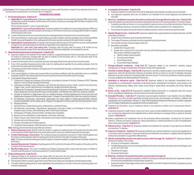 StarHealthAssureInsurancePolicy-Brochure.pdf | Motor Insurance | Insurance