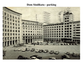 Dom Sindikata - parking
 