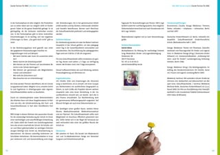 Starke Partner für BNE | Wie BNE Schule macht                                                                                                                                   Wie BNE Schule macht | Starke Partner für BNE




     In der Fantasiephase ist alles möglich. Die Produktion   übt. Veränderungen, die in der gemeinsamen Arbeit        Tagessatz für Veranstaltungen pro Person: 500 € zzgl.   Literaturempfehlungen
     von so vielen Ideen wie nur möglich steht im Vorder-     erlebt werden und das Denken, miteinander Arbeiten       Anfahrt sowie Vor-und Nachgespräche. Eine mögliche      Brunsemann, Claudia; Stange, Waldemar; Tiemann,
     grund. Dabei ist die ganze Kreativität gefragt. Es ist   und Handeln beeinflussen, können nach Abschluss          Dokumentation berechnet sich nach Stundensatz mit       Dieter: mitreden – mitplanen – mitmachen. Berlin
     gleichgültig, ob die Fantasien realisierbar erschei-     der Zukunftswerkstatt praktiziert und weitergegeben      60 € zzgl. Anfahrt.                                     und Kiel 1997.
     nen. In der Fantasiephase gibt es keine materiellen      werden.
     Einschränkungen. Es ist wichtig, sich von negativen                                                               Materialkosten ergeben sich je nach Veranstaltungs-     Deutsches Kinderhilfswerk e.V. Berlin, Infostelle Kin-
     Erfahrungen zu lösen. „Das geht doch nicht“ gibt es      Zeitlicher Rahmen                                        größe.                                                  derpolitik: Zukunftswerkstatt Kinderfreundliche
     nicht.                                                   Zur Vorbereitung werden ein oder bei Bedarf mehrere                                                              Schule. Methodenreihe Heft 1. 2007.
                                                              Gespräche in der Schule geführt, um den pädagogi-        Anbieter/Kontaktdaten
     In der Realisierungsphase wird geprüft, was unter        schen Tag in der Gesamtkonferenz vorzustellen und        Astrid Hölzer                                           Stange, Waldemar: Planen mit Phantasie, Zukunfts-
     den gegebenen Voraussetzungen machbar ist.               vorzubereiten. Die Durchführung des pädagogischen        Multiplikatorin für Bildung für nachhaltige Entwick-    werkstatt und Planungszirkel für Kinder und Jugend-
     Fragestellungen sind zum Beispiel:                       Tages wird von 9.00 bis 17.00 Uhr angesetzt.             lung; Moderation, Kinder- und Jugendbeteiligung         liche. In: Waldemar Stange (Hrsg.): Deutsches Kinder-
     » Mit wem möchte oder muss ich zusammen arbei-                                                                    Dickensstr. 28                                          hilfswerk e.V. Gemeinschaftsaktion „Schleswig-Hol-
        ten?                                                  Für eine Zukunftswerkstatt sollte mindestens ein gan-    30175 Hannover                                          stein: Land für Kinder“; Landesregierung Schleswig-
     » Woher kommt die Arbeitskapazität?                      zer Tag, besser noch wären 1 ½ Tage, zur Verfügung       Tel.: 05 11-9 20 58 21                                  Holstein. Berlin 1996.
     » Wie können wir die Themen auf verschiedene Be-         stehen. Bei Kindern sind 2 bis 5 Tage einzuplanen.       astrid.hoelzer@htp-tel.de
        reiche in der Schule übertragen ?                                                                                                                                      Stange, Waldemar (Hrsg.): Die Beteiligungskiste. Im
     » Wie können wir gemeinsam alle Möglichkeiten            Darauf aufbauend bieten wir auch Beratung, weitere                                                               Auftrag des Bundesministeriums für Familie, Senio-
        nutzen und einbinden?                                 Prozessbegleitung und Ähnliches an.                                                                              ren, Frauen und Jugend. Lüneburg/Berlin 2003.
     » Wie sieht die Zeitschiene aus?
     » Was brauchen wir an Unterstützung?                     Organisatorisches                                                                                                Wedekind, Hartmut: Wir verändern Schule: Kinder be-
                                                              Um Inhalte, Ziele und Erwartungen der Veranstal-                                                                 stimmen mit; beobachtet und dokumentiert am Bei-
     Am Ende werden Themen identifiziert, die ein Umset-      tung zu bestimmen, ist es sinnvoll, mit einer Gruppe                                                             spiel einer Zukunftswerkstatt / Hartmut Wedekind,
     zungspotenzial haben. Möglich ist es, einzelne Schrit-   aus Stellvertretern ein ausführliches Vorgespräch zu                                                             Reinhard Nolle, Deutsches Kinderhilfswerk e.V. [u.a.].
     te und Ergebnisse in Arbeitsgruppen oder eigenen         führen. Je nach Größe des Projektes können weitere                                                               Kassel 2000. Ein Film zur Durchführung einer Zukunfts-
     Zukunftswerkstätten weiter zu bearbeiten.                Gespräche oder eine kurze Vorstellung in der Ge-                                                                 werkstatt in der Grundschule Fuldatal Simmershausen
                                                              samtkonferenz sinnvoll sein, um bereits dort alle in                                                             (VHS-Video 18 Minuten).
     Durch ein interdisziplinäres sowie fächerverbinden-      den Prozess einzubinden. Zur Nachbereitung wird
     des Arbeiten kann sich diese Vorgehensweise im Rah-      ein gemeinsames Reflexionsgespräch angesetzt. Auf
     men von AGs, der Schülervertretung, den Fach- und        Wunsch fertigen wir auch eine Dokumentation an.
     Gesamtkonferenzen in fast allen Schulfächern fort-
     setzen.                                                  Wir benötigen einen großen Raum, weitere kleine
                                                              Räume, Moderationswände, Moderationsmaterial
     BNE bringt in diesem Rahmen den passenden Ansatz         und ein Flipchart. Die Zukunftswerkstatt sollte nach
     für die notwendige Veränderung der Schule im Sinne       Möglichkeit im Anschluss öffentlich präsentiert wer-
     einer nachhaltigen und zukunftsfähigen Entwicklung       den. Dafür bietet sich in der Regel die Schulaula (so-
     mit. Dabei stärkt der Erwerb von Gestaltungskompe-       weit vorhanden) oder einer der größten Räume der
     tenz das Lernen innerhalb der Schule. Da Schüler, Leh-   Schule an.
     rer und Eltern gleichermaßen an wichtigen Entschei-
     dungen beteiligt sind, lernen sie, Verantwortung zu      Ressourcen
     übernehmen. Sie können zukünftig motivierter am          Wir arbeiten im Team. Die Anzahl von Moderatorin-
     Schulleben teilnehmen. Die Kommunikation in Grup-        nen und Co-Moderatorinnen hängt von Veranstal-
     pen verbessert sich und Konsensbildung wird einge-       tungsart und Teilnehmeranzahl ab.




11                                                                                                                                                                                                                                      12
 