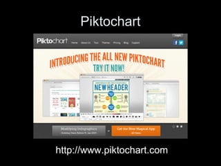 Piktochart
http://www.piktochart.com
 