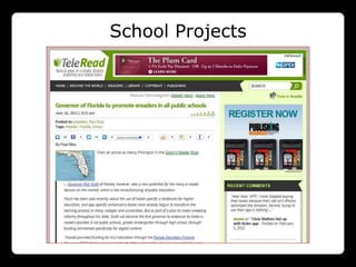 School Projects
201
0:
 