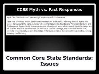 Common standards will provide a greater opportunity to share experiences and best practices within and across states that will improve our ability to best serve the needs of students.”What will Common Standards accomplish?