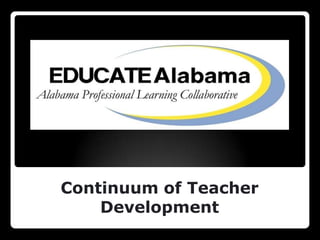 Continuum of Teacher Development