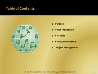 Star Knowledge Project Framework & Governance | PDF
