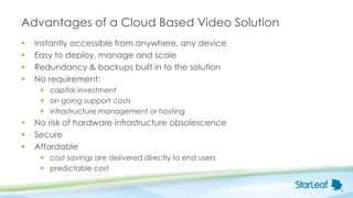 Cloud video Conferencing and calling, StarLeaf overview june 2013 eur