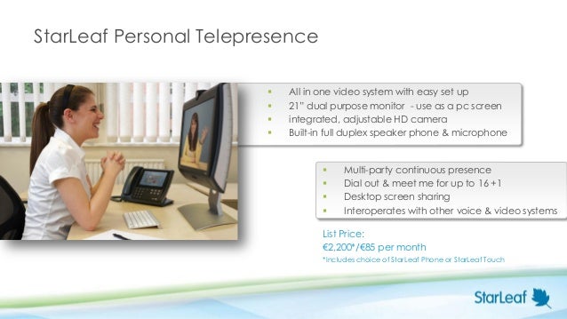Cloud video Conferencing and calling, StarLeaf overview ...