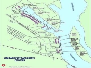UMM QASIR PORT CARGO BERTH  FACILITIES 