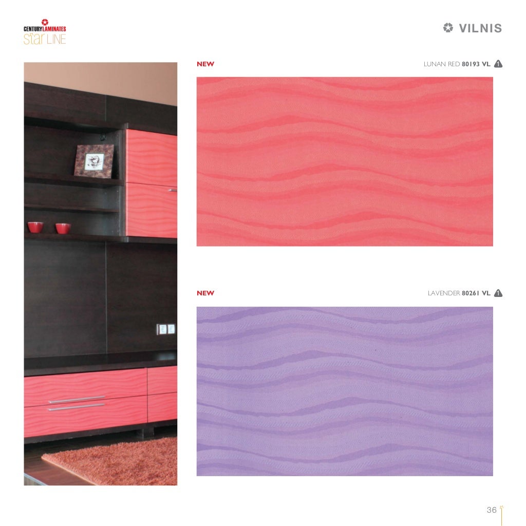 Century Laminates Starline Catalogue