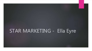 STAR MARKETING - Ella Eyre
 