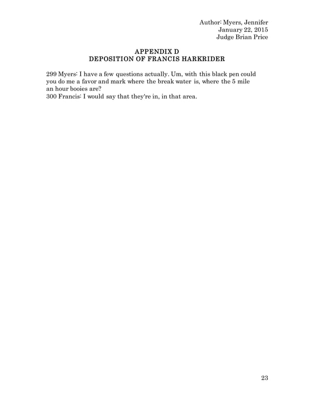 Writing Sample Response to MSJ