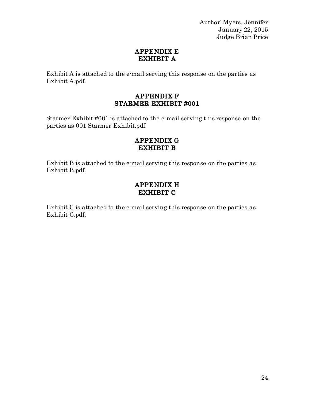 Writing Sample Response to MSJ