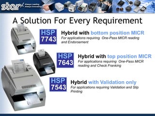 Star Micronics In Many Places