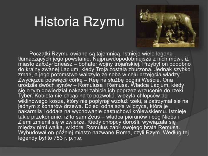 Historia Klasa 5 Starożytny Rzym Starozytny Rzym