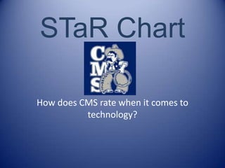 STaR Chart

How does CMS rate when it comes to
          technology?
 