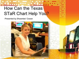 How Can the Texas STaR Chart Help You? Presented by Shawntee’ Cowan 