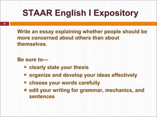 Starr writing samples and tips ppt | PPT