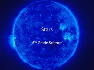 Stars 6th Grade Science 
