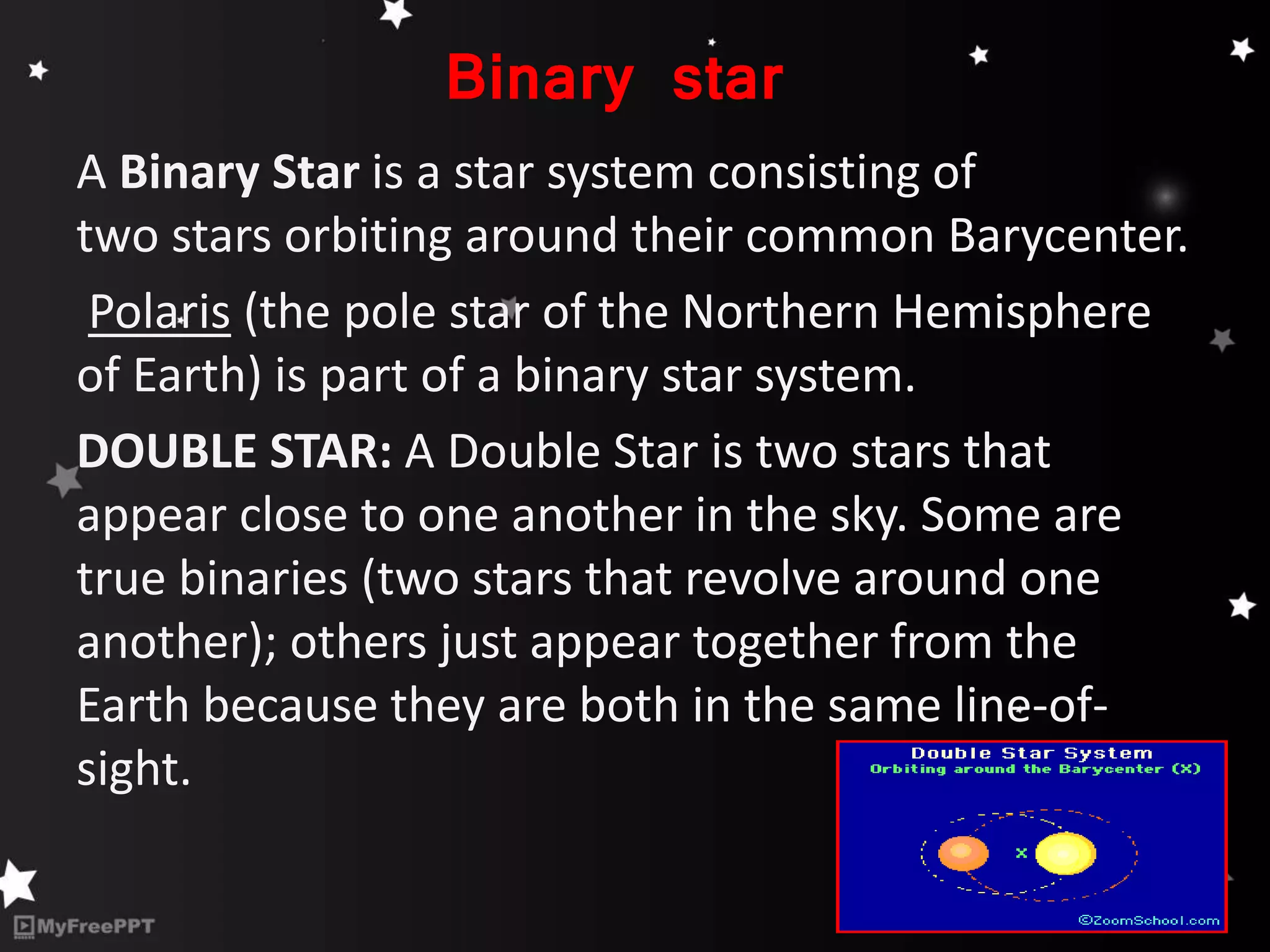 Stars and their classifications | PPTX