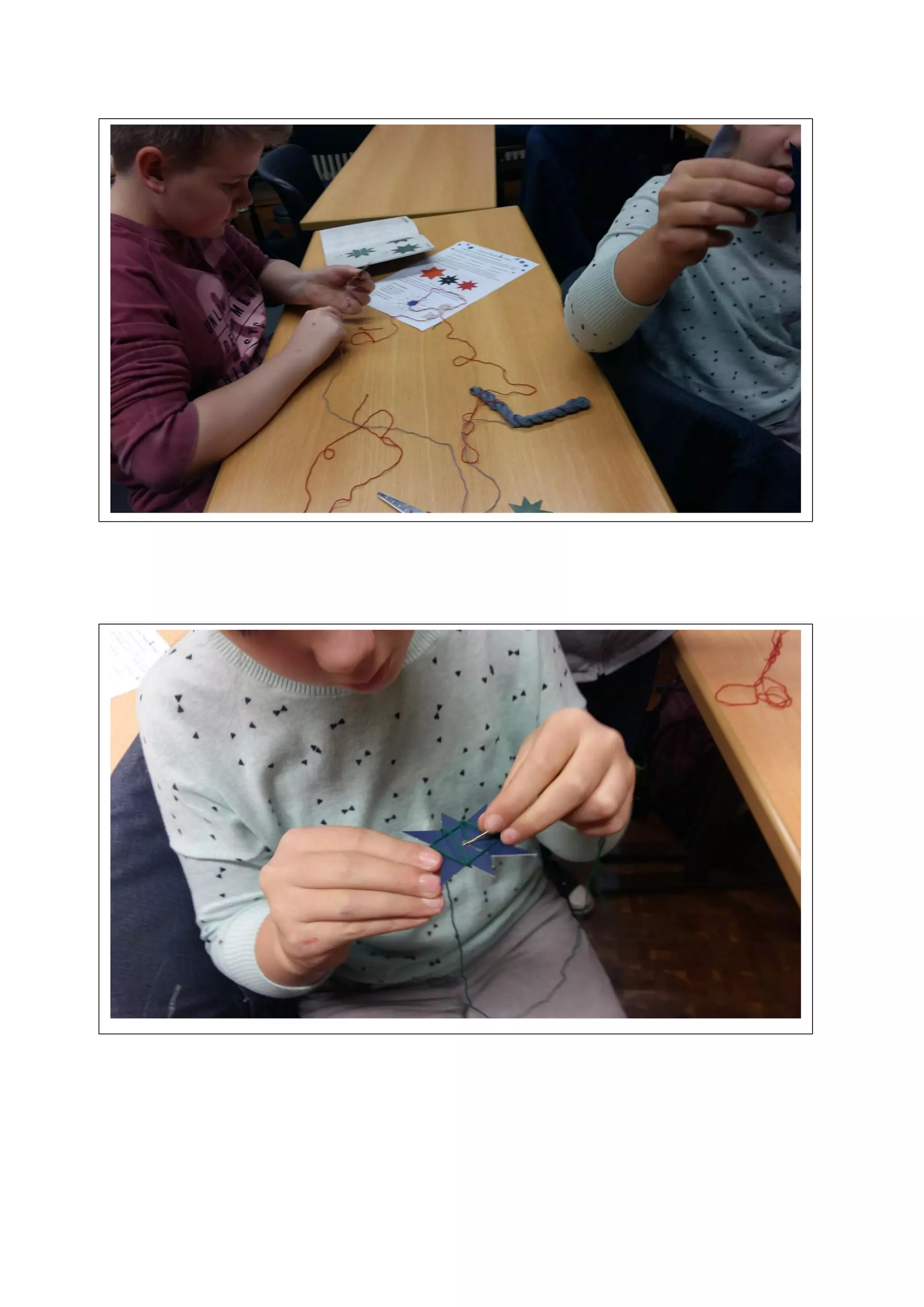 Stars worksheet and pictures