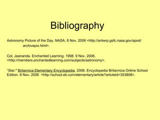 Enchanted Learning Subjects Astronomy