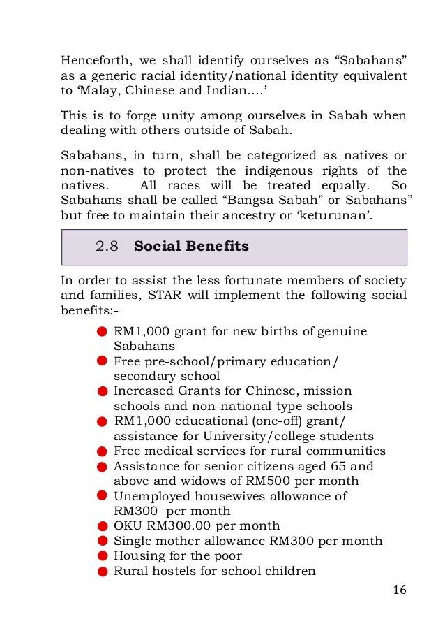 Star Sabah Manifesto English Final Final