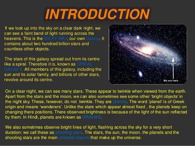 Stars And Solar System