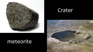 Crater
meteorite
 