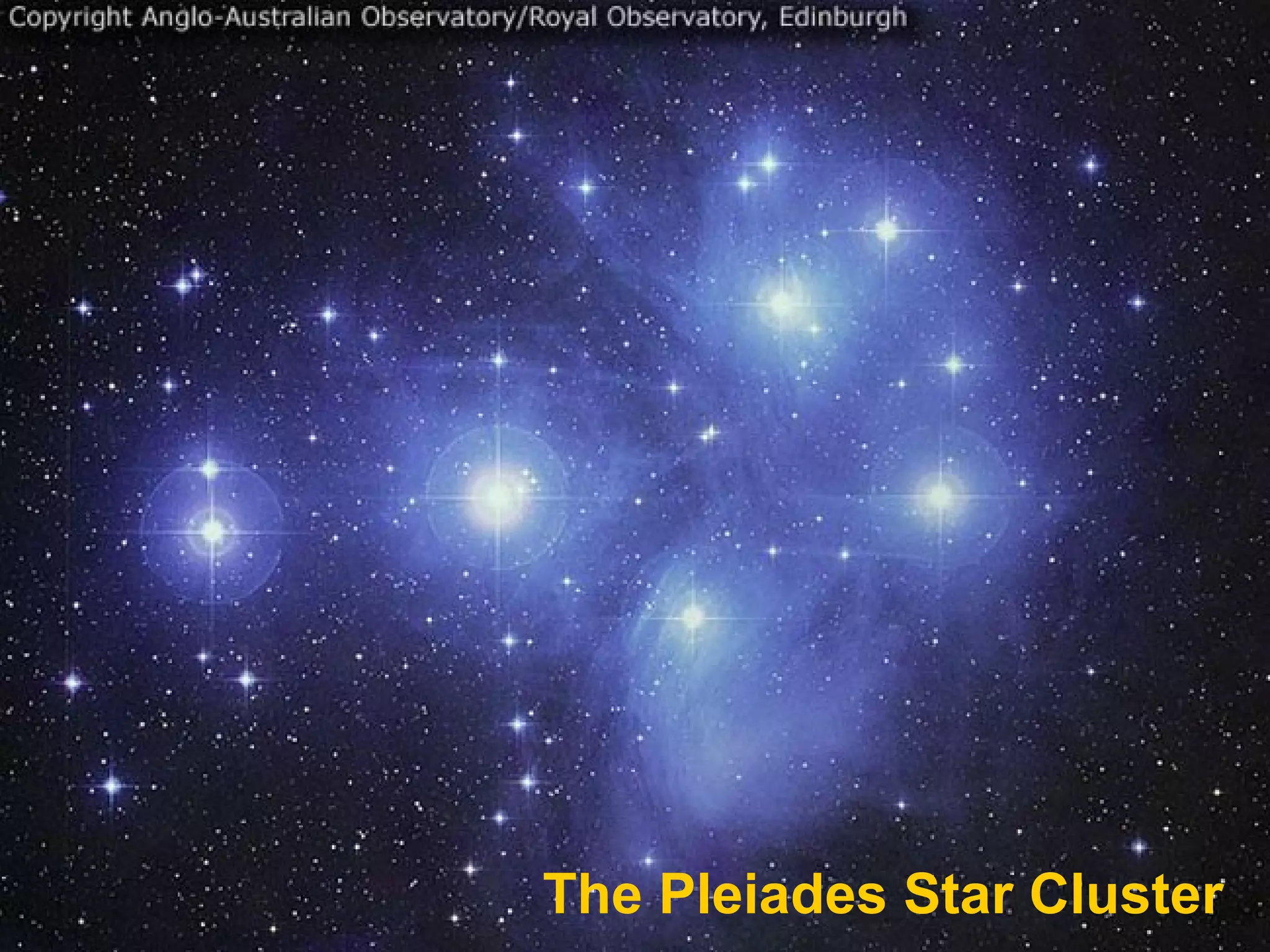 The Pleiades Star Cluster

 