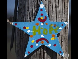 "Stars of Hope": Inspirational Messages Sandy Victims- Photographer Carlo Allegri