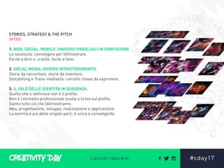 Strategy, Stories & The Pitch - CreativityDay