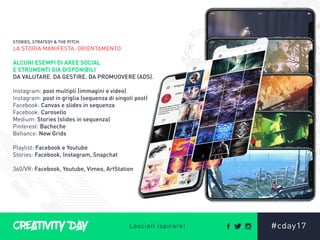 Strategy, Stories & The Pitch - CreativityDay