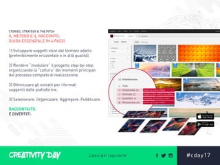 Strategy, Stories & The Pitch - CreativityDay