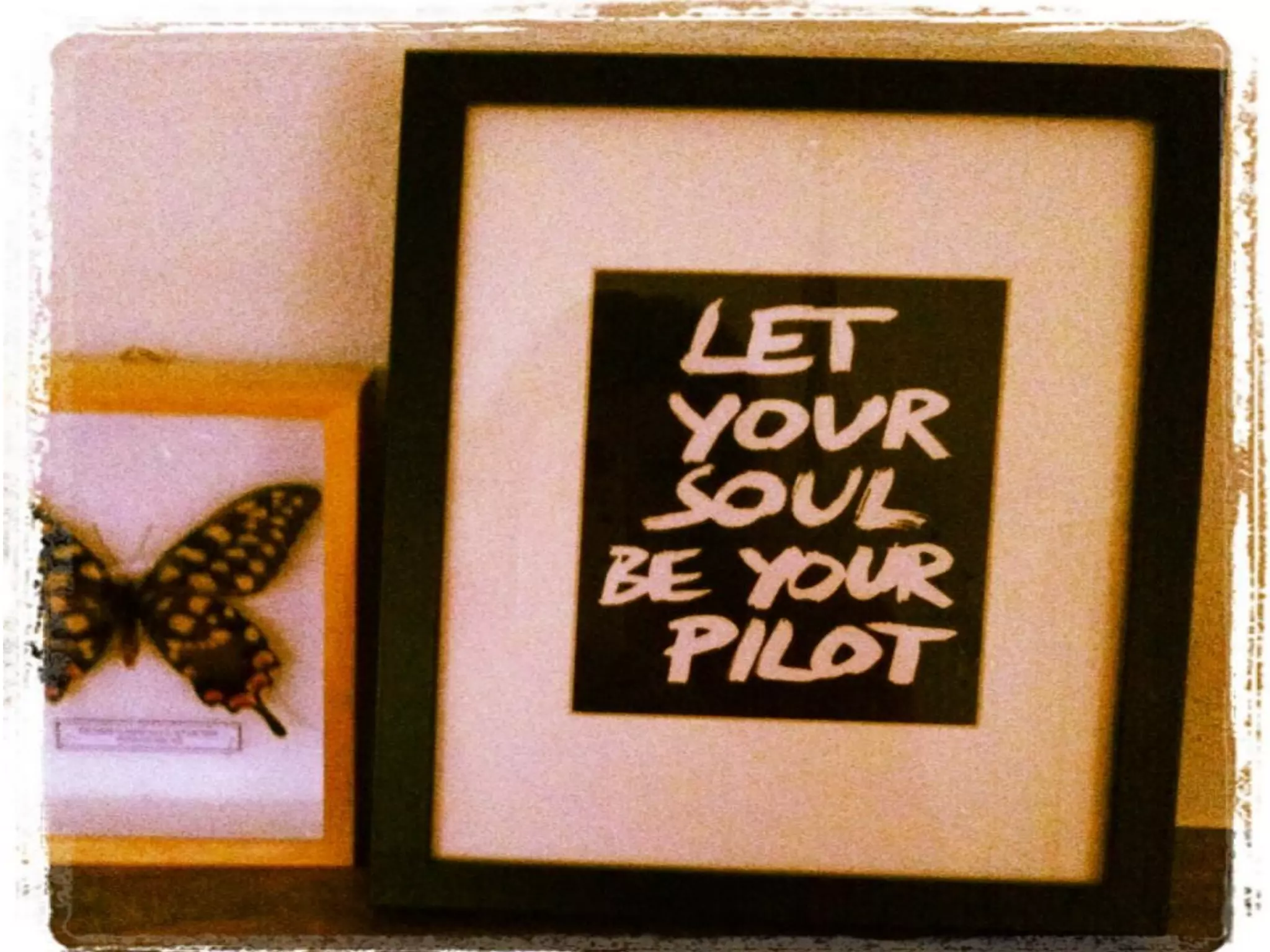 Now...let your soul be your pilot !