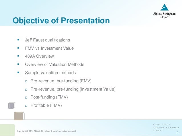 Repricing stock options 409a