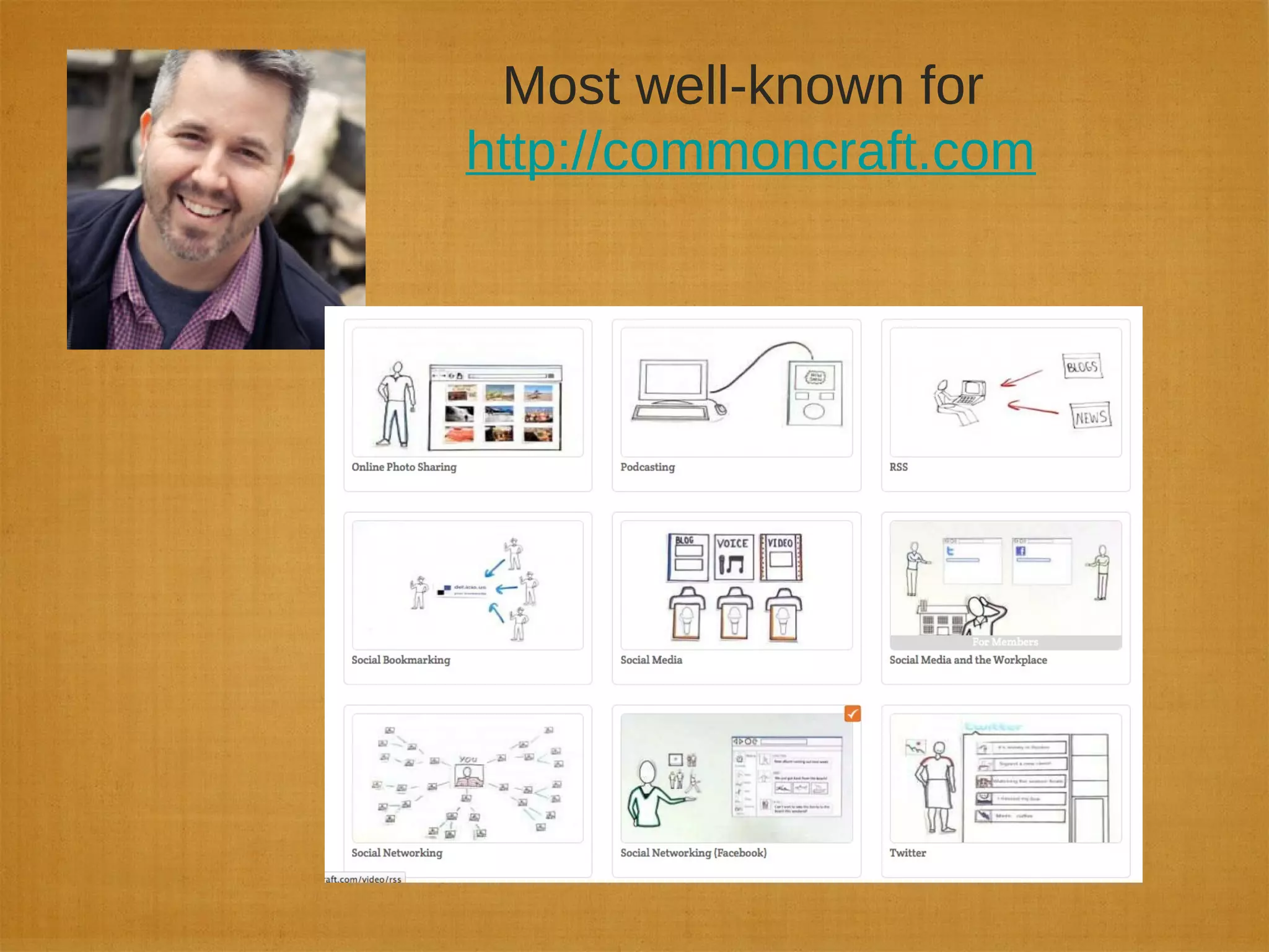 Most well-known for
http://commoncraft.com
 