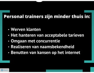 Personal Trainer & Marketing