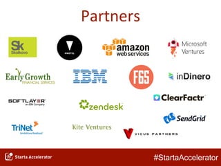 #StartaAccelerator
Partners
 