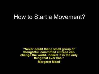 Start A Movement