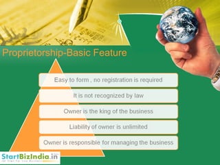 Proprietorship-Basic Feature 