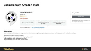 Example from Amazon store
 