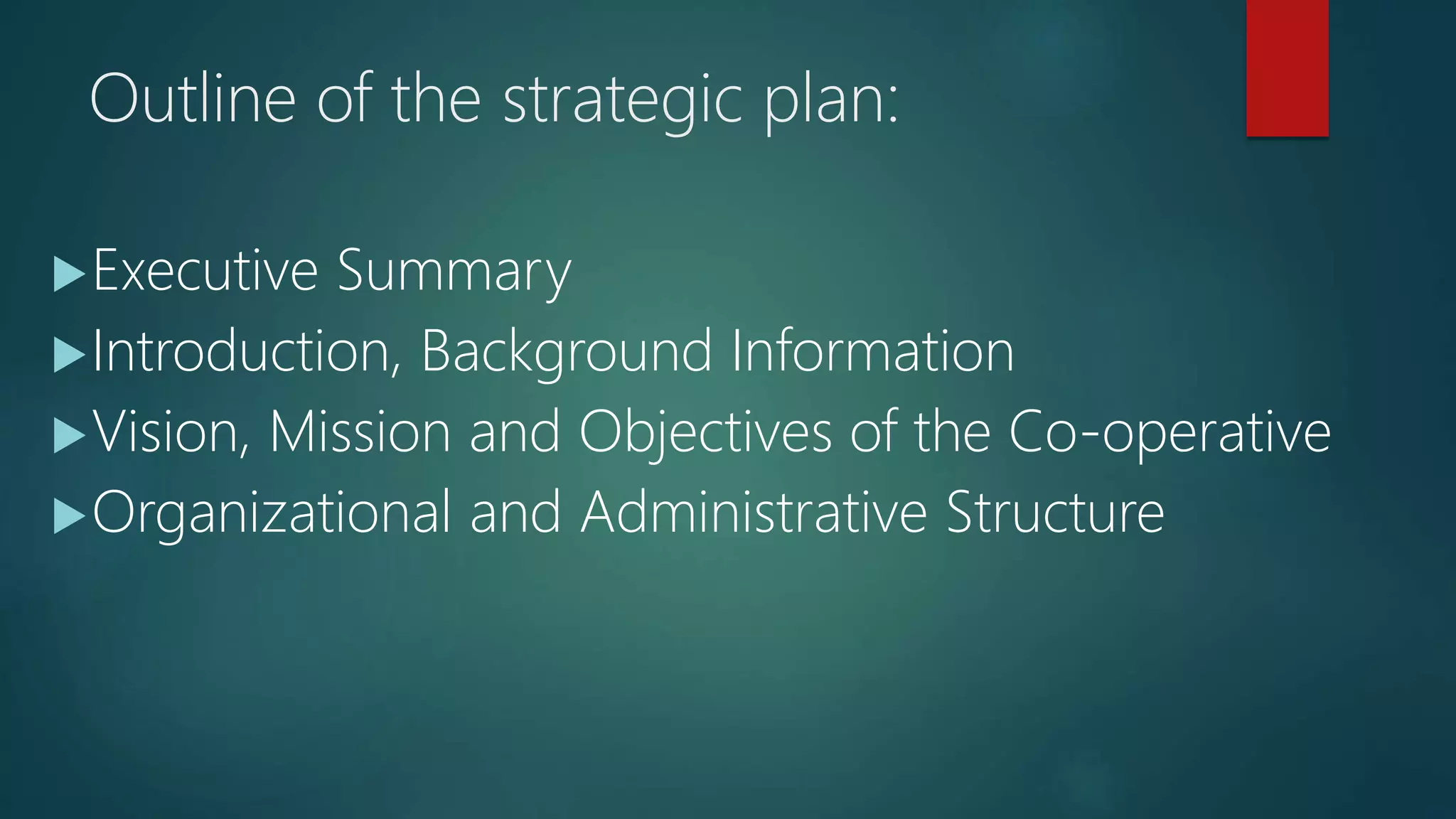 Strategic Plan Introduction Example STRATEGIC PLANNING | PPTX