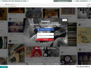 CC-BY- Prof. Michele MaffucciCC-BY-SA
Starter kit del docente hi tech Dove informarsipinterest.com
 