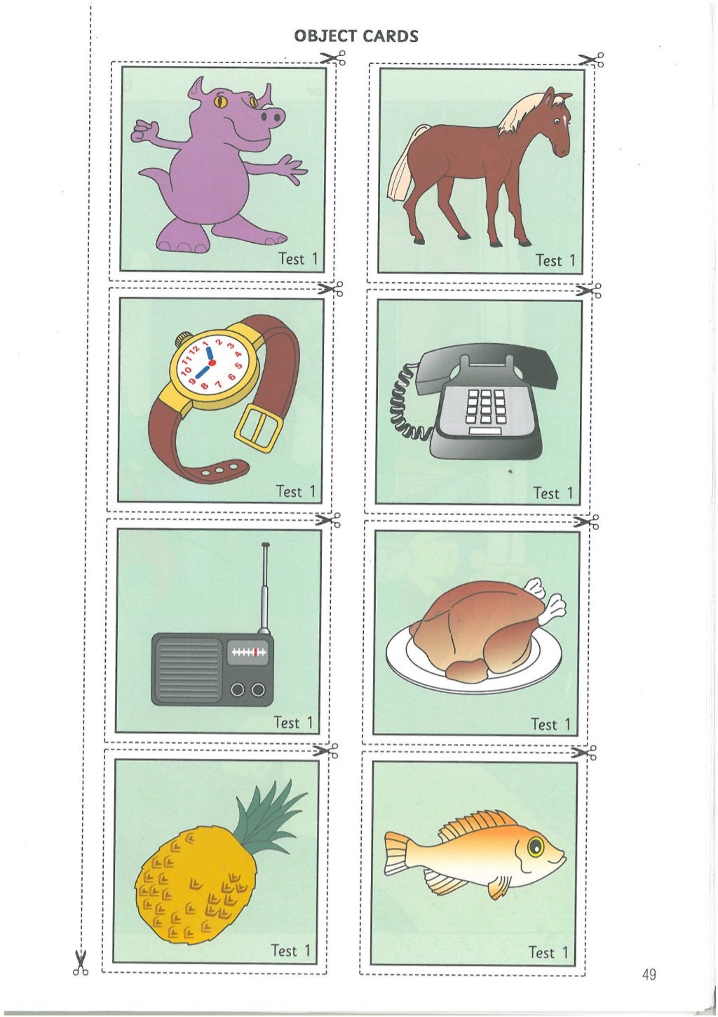 Starters 2 speaking tests